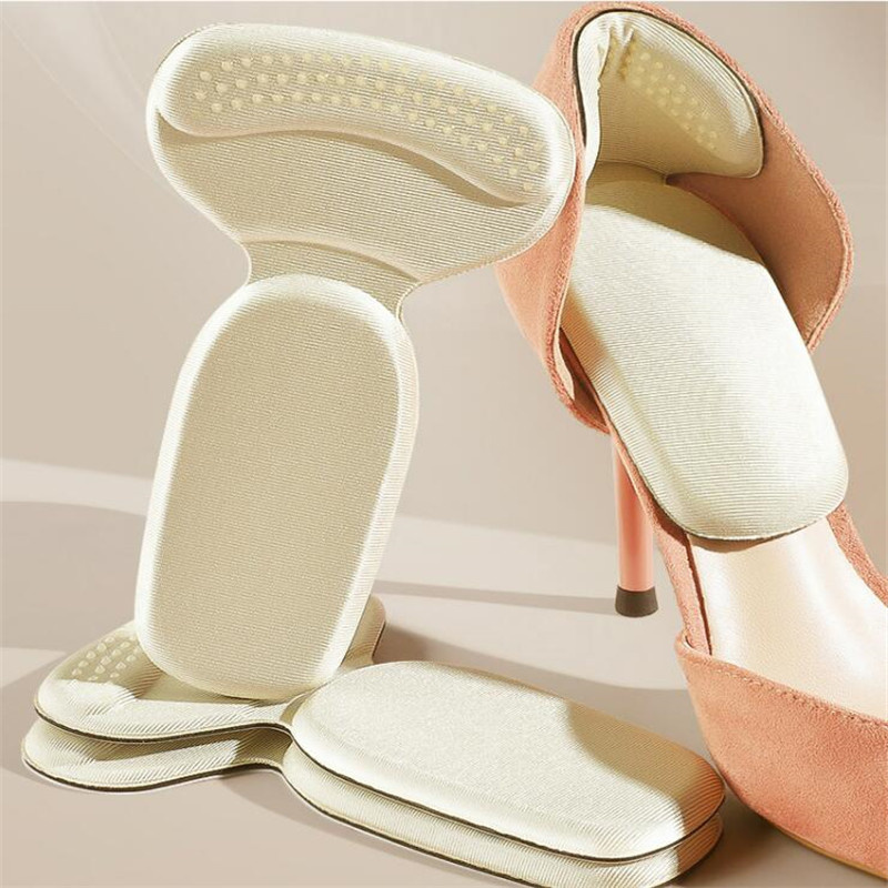 Anti Slip Shoe Pad for High Heel Sponge Soft Foot Cushion Inner Soles Feet Pads Back Heels Cushioning Comfort Women Sole Insoles