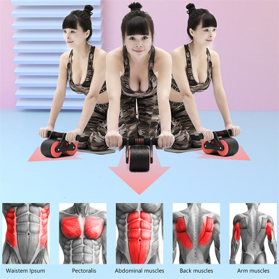 Abdominal Muscles Fitness Wheel Training Slimming Fitness Abs Roller Bodybuilding Abdominal Roller Wheel Belly Workout Equipment