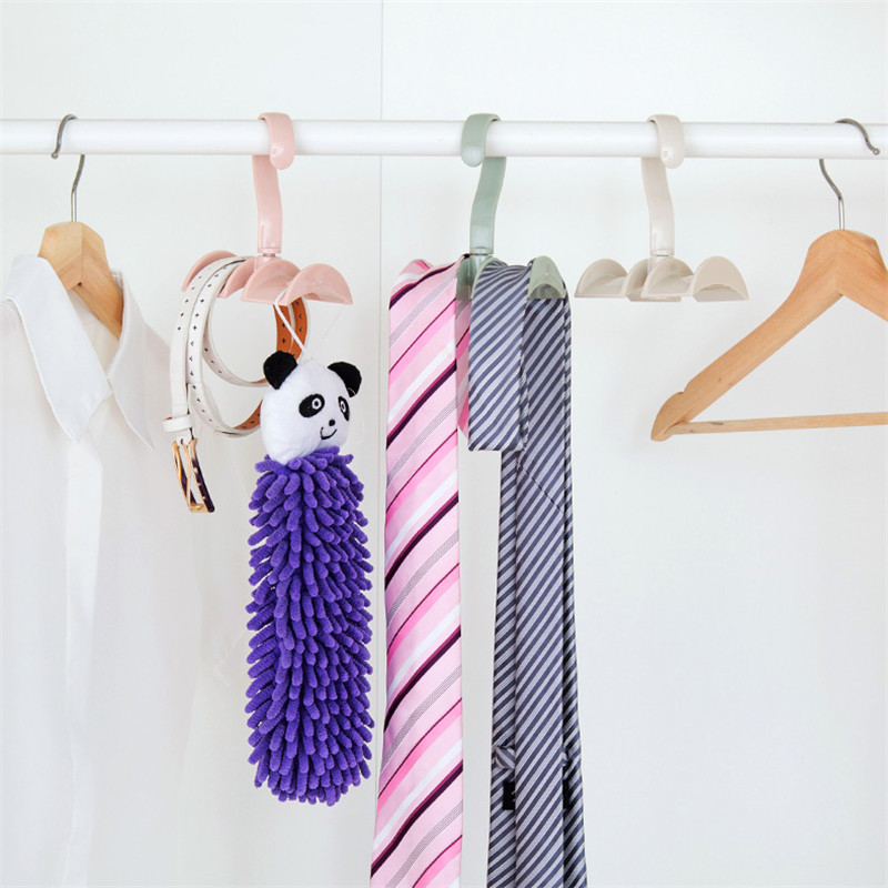 360 Rotating Handbag Hanger Holder Wardrobe Closet Storage Hat Bag Belt Tie Scarf Hooks Rack Home Organizer Hanging Hooks