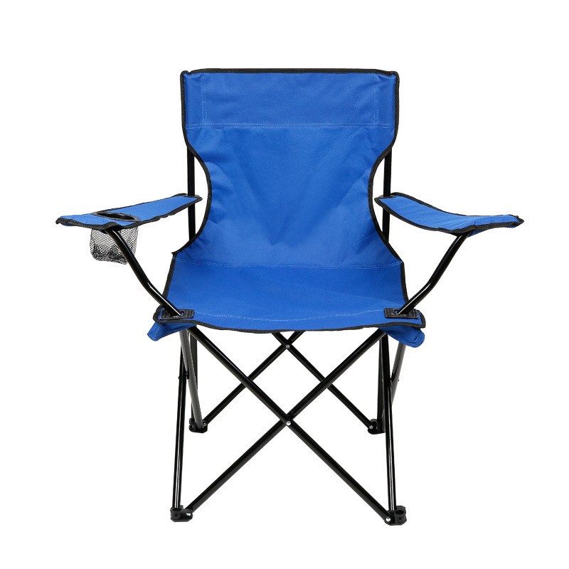 Steel Folding Camping Chair  Folding Camping Chair Leisure Chair with Storage Bag Outdoor  Fishing Festival  Picnic