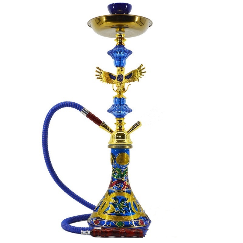 Wholesale 52cm Single Hose Eagle Arabian Hookah Shisha Smoking Hookah Set With full set of accessories