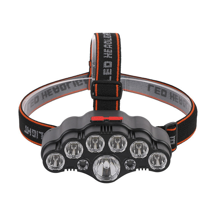 5 LED Headlamp Rechargeable Powerful Head Lamp  Outdoor Camping Headlight Head Flashlight Head Light