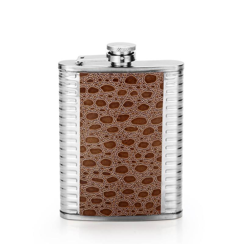 8 oz High Quality Wine Whisky Pot Bottle Hip Flasks Drinker Alcohol Bottle Portable Drinkware Stainless Steel