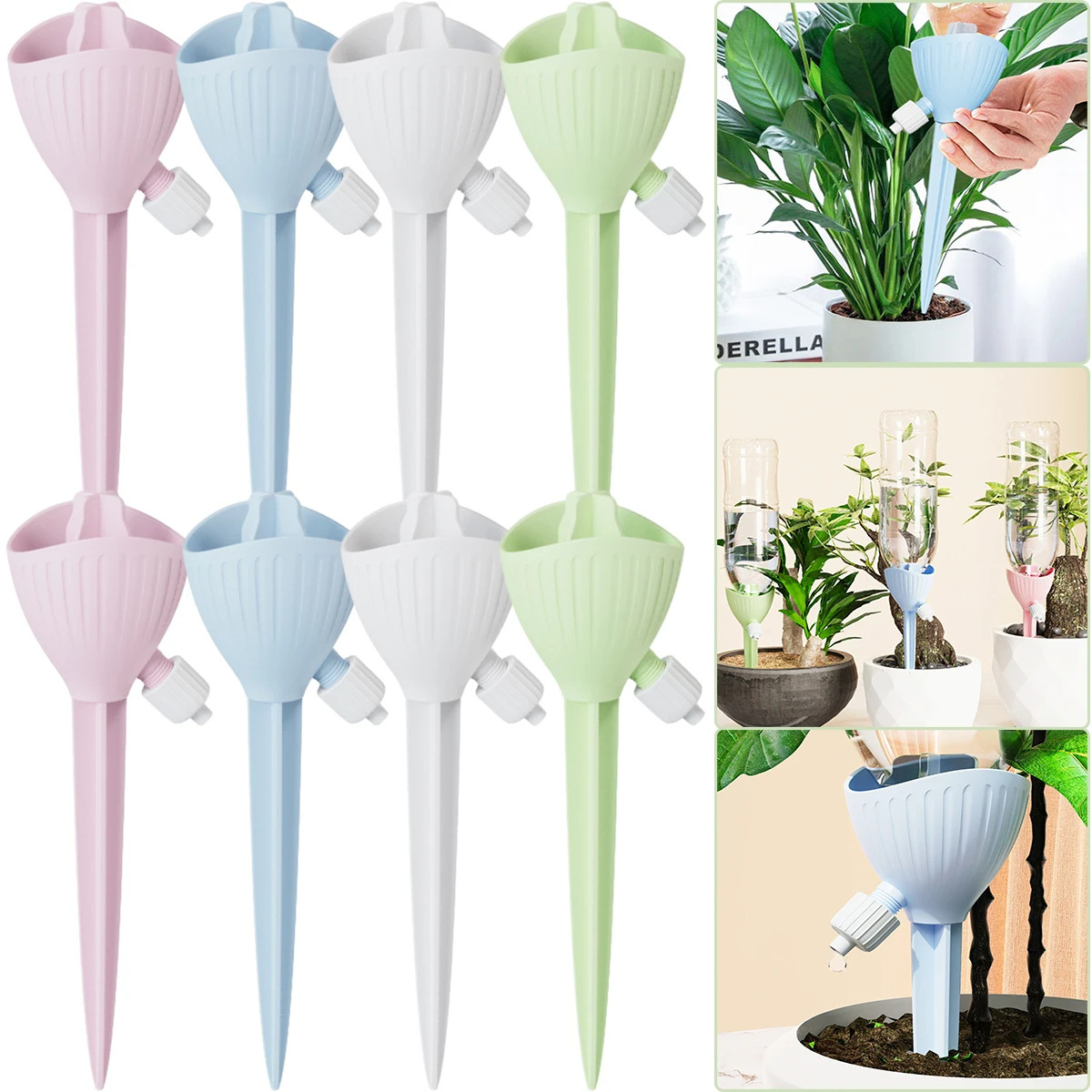 Household Convenient Adjustable Lazy Drip Automatic Watering Flowering Plants General Purpose Multi-bottle Versatility Watering