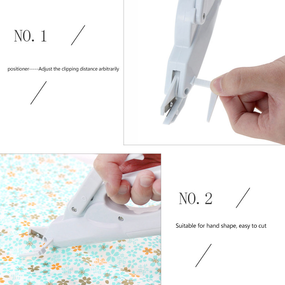 Mini Electric Automatic Tailor Scissors Handicraft Fabric Leather Cloth Cutting Tool Handheld Sewing Accessories Thread Scissor