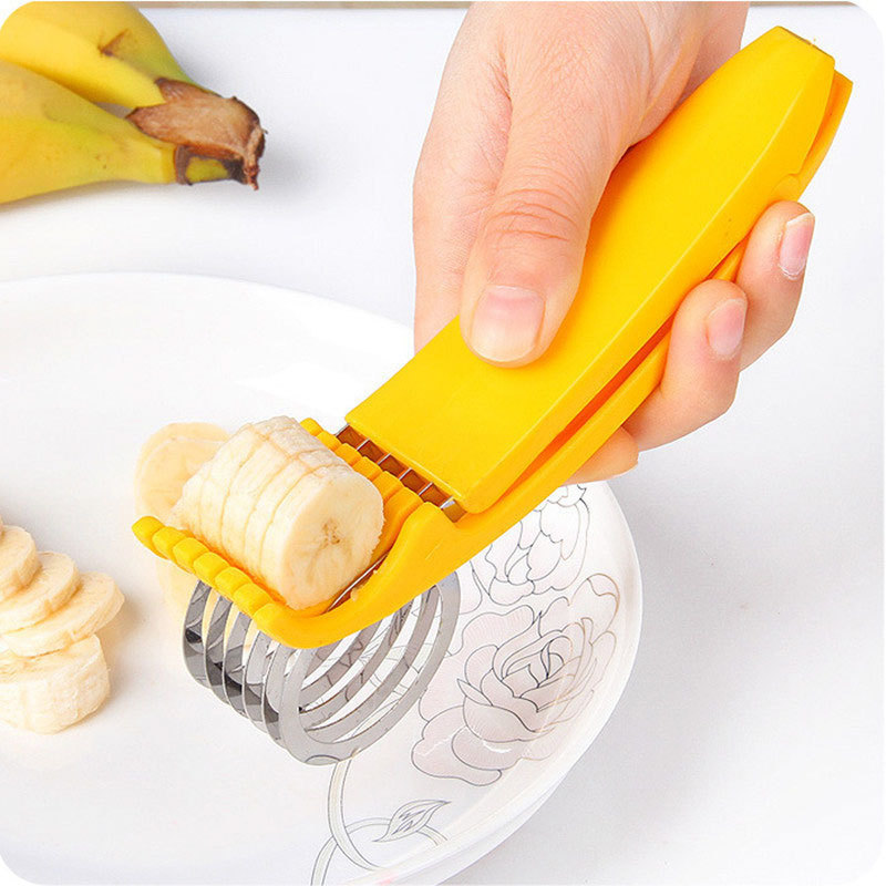 Fruit Cutter Banana Slicer Cut Sausage Multi Slicer Salad Ham Garlic Slices Kitchen Gadgets and Accessories Vegetable Fruit Tool