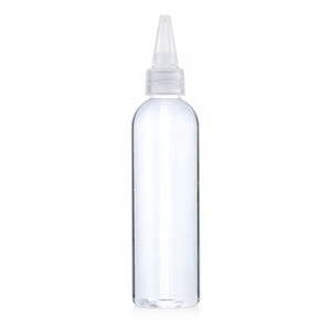 120ML 150ML Squeeze Plastic Salad Dressing Clear PET Sauce Bottle For Ketchup