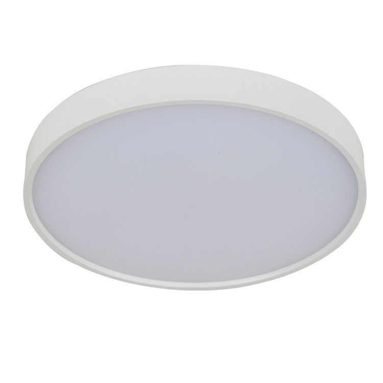 ETL 6 inch modern ultra-thin round ceiling lights led surface mounted disk lights for home decoration white black finish