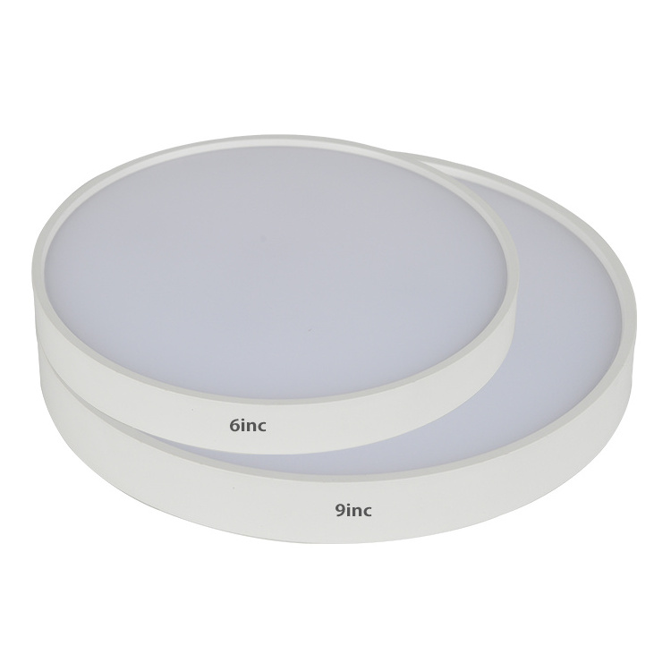 ETL  9 inch surface mounted edeg-lite lights and lighting home led flush mount ceiling lights modern