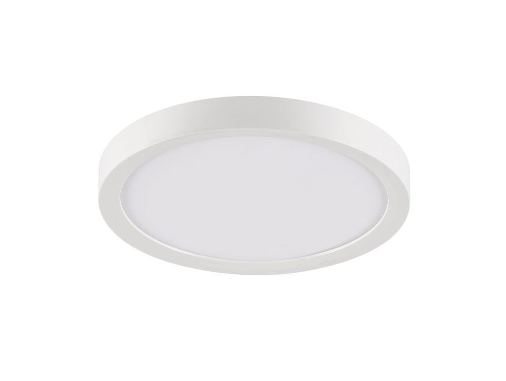 9inch led   flush mount round aluminum housing  ceiling light 16W  dimmable with black finish bathroom light fixture