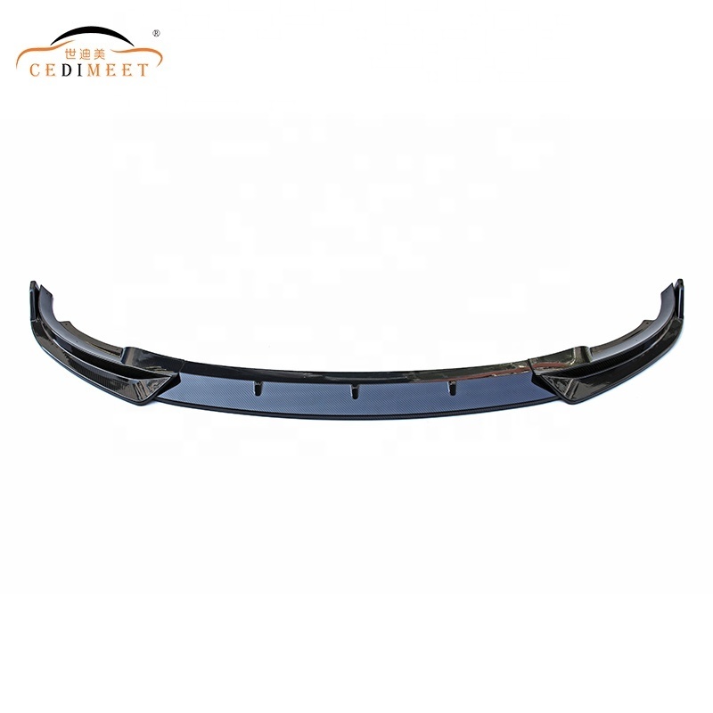 Chin Guard Protector Body Kit Front Lip PP Material Front Spoiler Car Modified Front Bumper Lip Splitter For Model Y