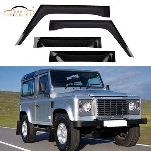 For Land Rover Defender 2005-2019 Vent Wind Deflector Window Visor Acrylic Material Sun Shade Car Accessories Door Visor