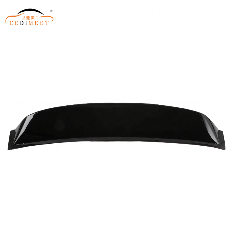 Factory Racing Wing Car Exterior Rear Spoiler Deflector Black Acrylic Material Rear Boot Spoiler For Civic 2012-2015