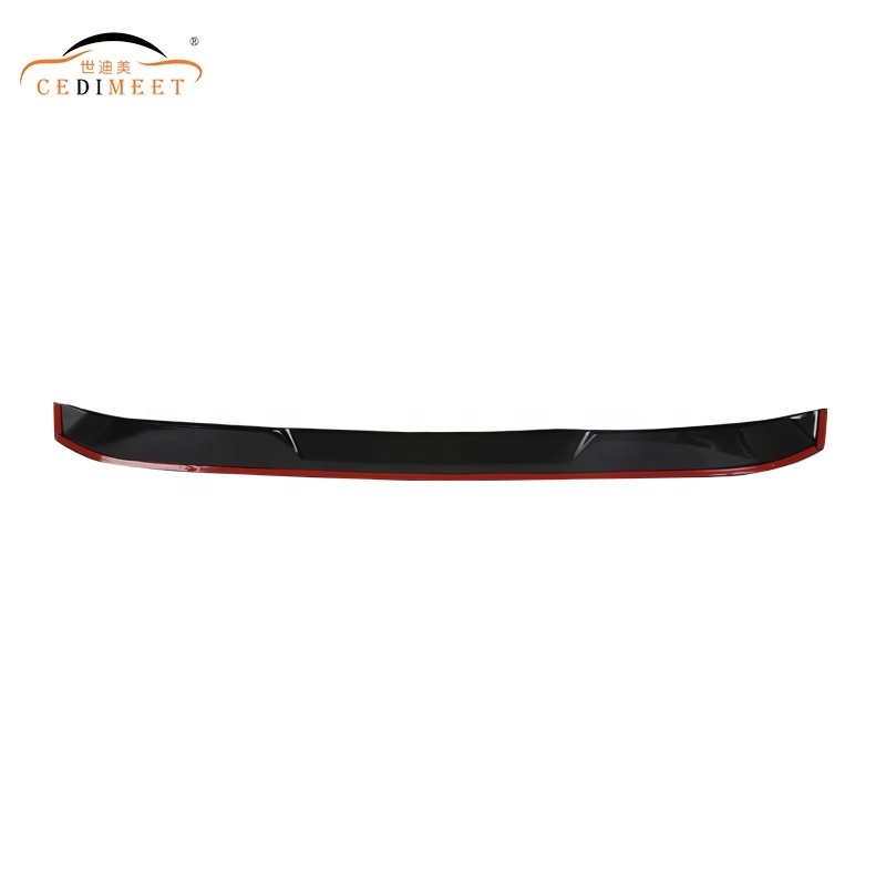 Black Trunk Roof Car Spoiler Exterior Acrylic Material Rear Trunk Wing Rear Roof Spoiler Use For Optima 2018