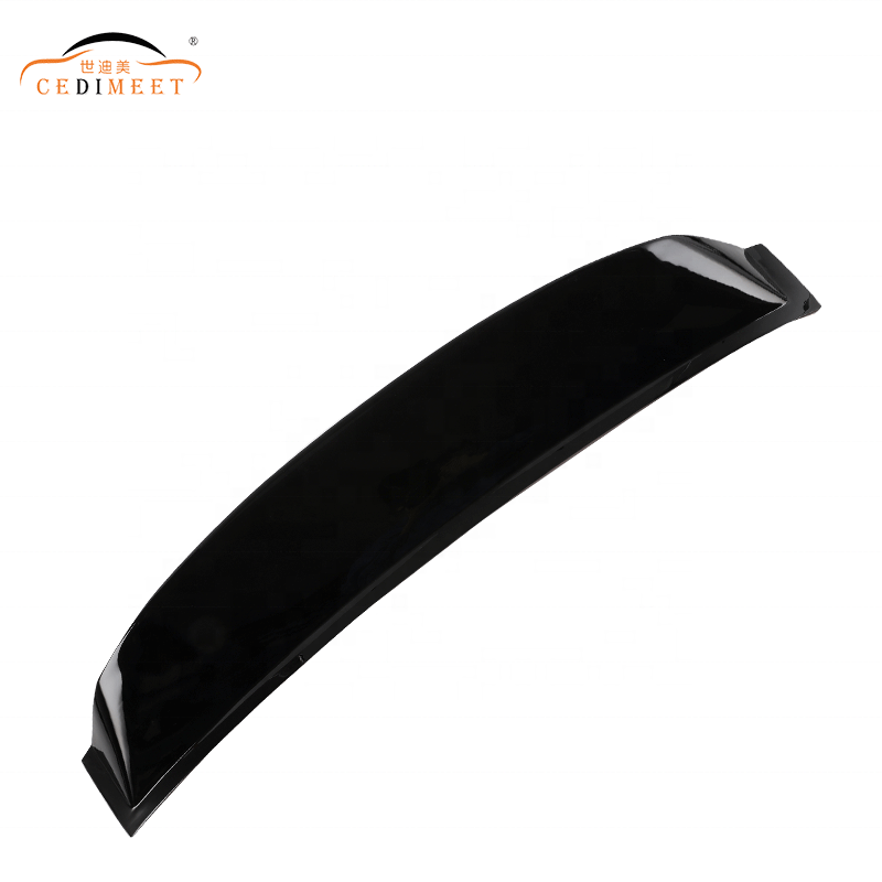 Factory Racing Wing Car Exterior Rear Spoiler Deflector Black Acrylic Material Rear Boot Spoiler For Civic 2012-2015