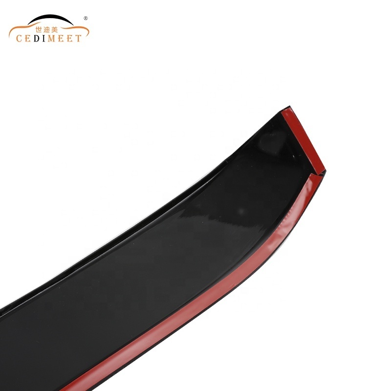 Black Trunk Roof Car Spoiler Exterior Acrylic Material Rear Trunk Wing Rear Roof Spoiler Use For Optima 2018