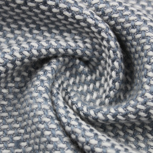 Shrink-resistant Heavyweight Plain 19%Wool 12% Rayon 24% Polyester 45% Acrylic Wool Fancy Yarn Tweed Fabric