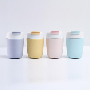 Sublimation Blanks Kids cups Baby Bottle Sippy Cups 450ml  Water Bottle with Straw and Portable Lid