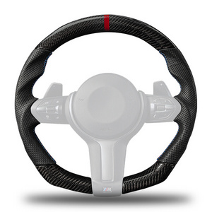 Excellent Quality Car Accessories Luxurious Alcantara Wrapped Carbon Fiber Steering Wheel