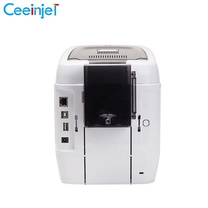 Ceeinjet High Speed IC/ID/Credit Card Single/Double Side PVC Card Printer