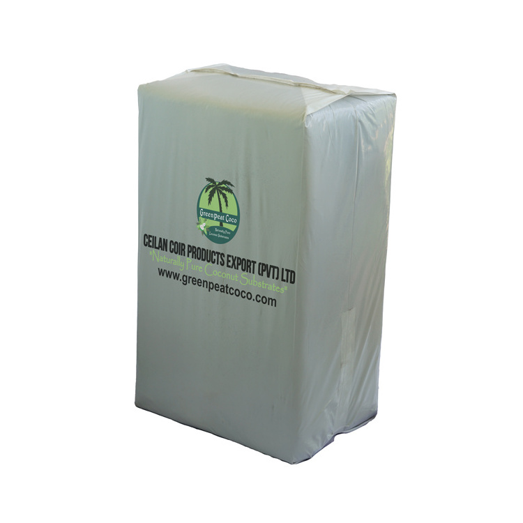 Exporting Wide Product Range of Top Selling 100% Natural Greenhouse Hydroponic Horticulture 25kg Cocopeat Bales