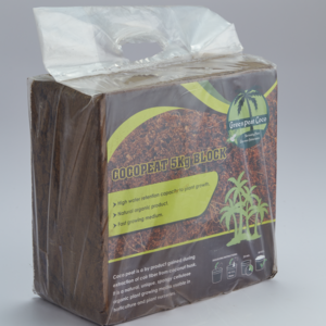 Eco Friendly100% Sri Lankan Origin Natural 5kg Coconut Coir pith Blocks For  Greenhouses and Agricultural Lands for hydroponics