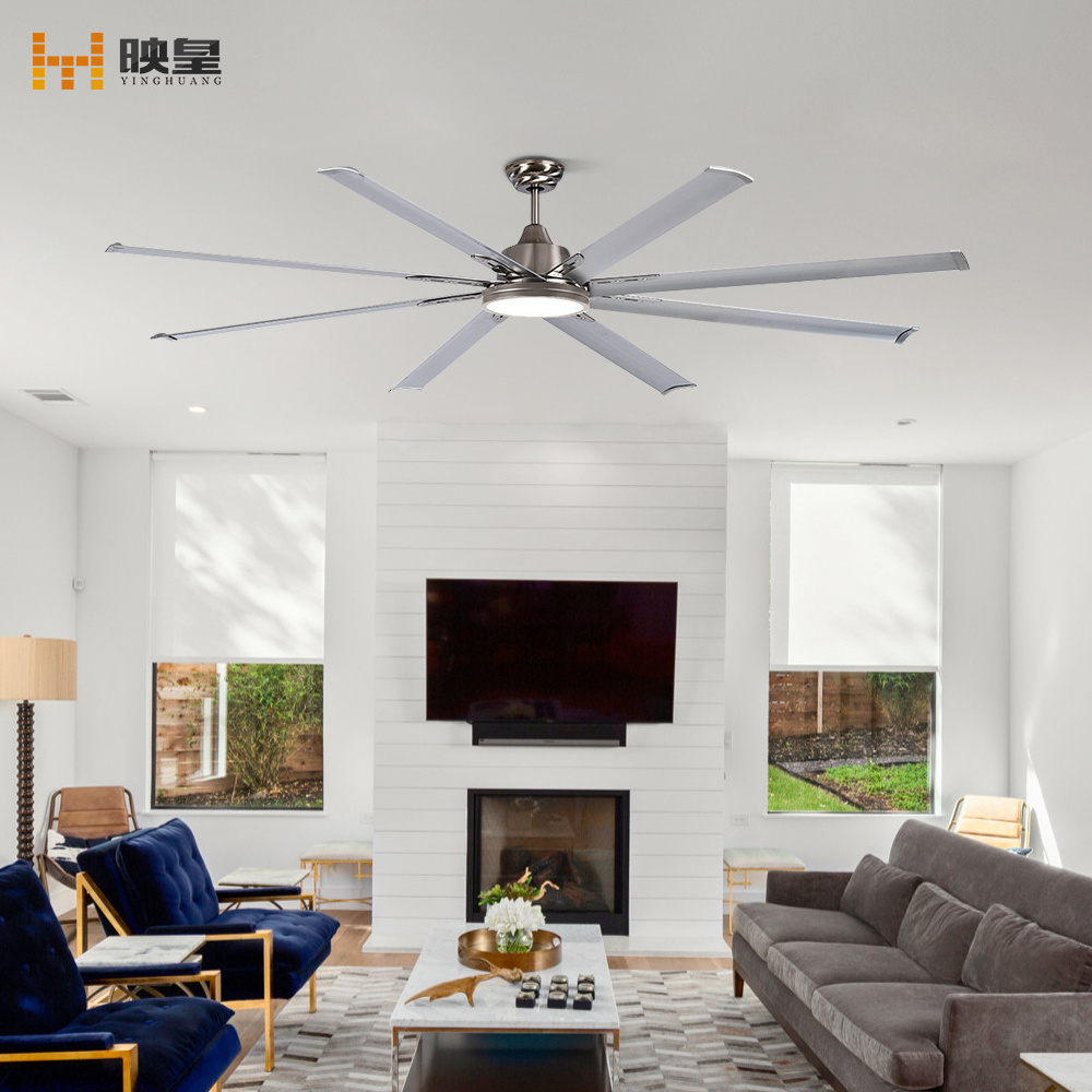 108 inch 84 inch Modern Aluminium Blades Big Size Motor Remote Control Aluminium Ceiling Fans