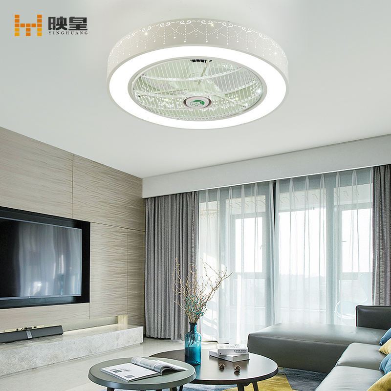 50/60cm diameter Changeable Light LED Light Super Silent Bedroom Ceiling Fan with Remote Control