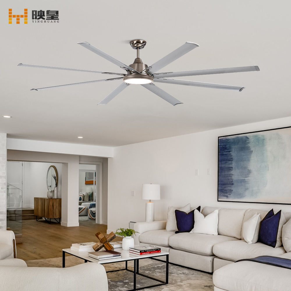 108 inch 84 inch Modern Aluminium Blades Big Size Motor Remote Control Aluminium Ceiling Fans