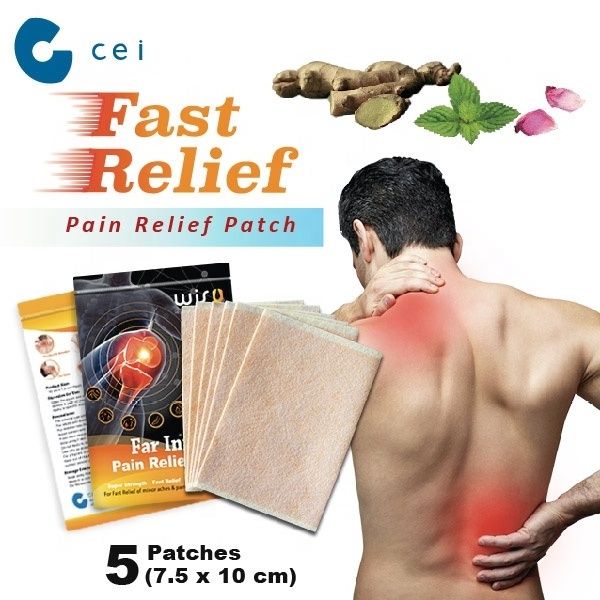 NEW Best Selling Products Far Infrared Pain Relief Patch Herbal Extract Plaster