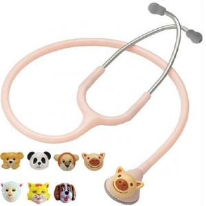 Pediatrician Digital Stethoscope Animal Cover Single Head Stethoscope Pediatric