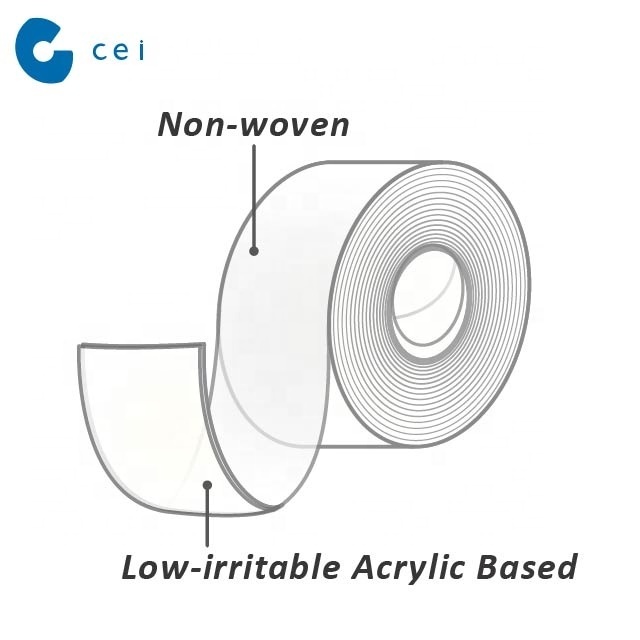 Sensitive Skin Tape Surgical Supplies Non-woven Skin Color Medical Tape Custom Adhesive Tape