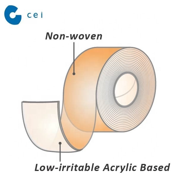 Sensitive Skin Tape Surgical Supplies Non-woven Skin Color Medical Tape Custom Adhesive Tape