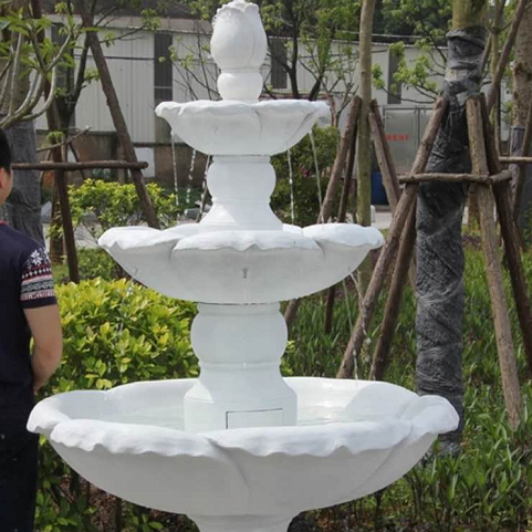 New style French fountain mold silicone mold concrete plastic mould outdoor plaster fountain smoke water molds for sale statue