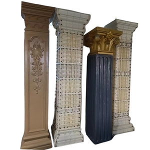 Factory price high quality roman pillar mold for concrete silicone mold porch roman pillar mould column mold fiberglass for sale