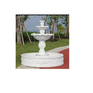 New style French fountain mold silicone mold concrete plastic mould outdoor plaster fountain smoke water molds for sale statue