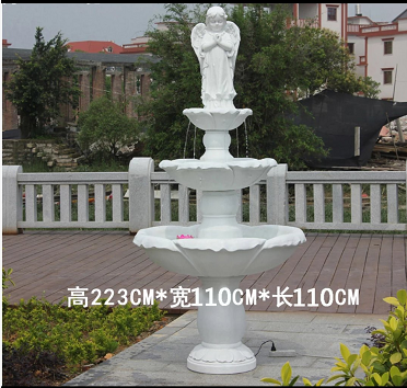 New style French fountain mold silicone mold concrete plastic mould outdoor plaster fountain smoke water molds for sale statue