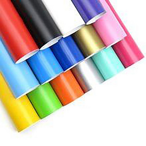 Self Adhesive Matte Opaque Color Car Wrap Vinyl Antimicrobial Film Holographic Vinyl Roll