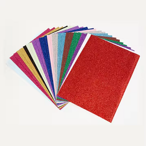 Sparkling Vinyl Adhesive Sheets Heat Transfer Permanent Glue for Craft Applications