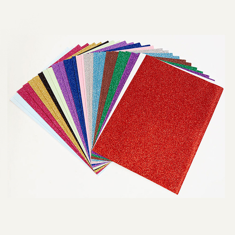 Heat Transfer Permanent Glue Sparkling Vinyl Adhesive Sheets