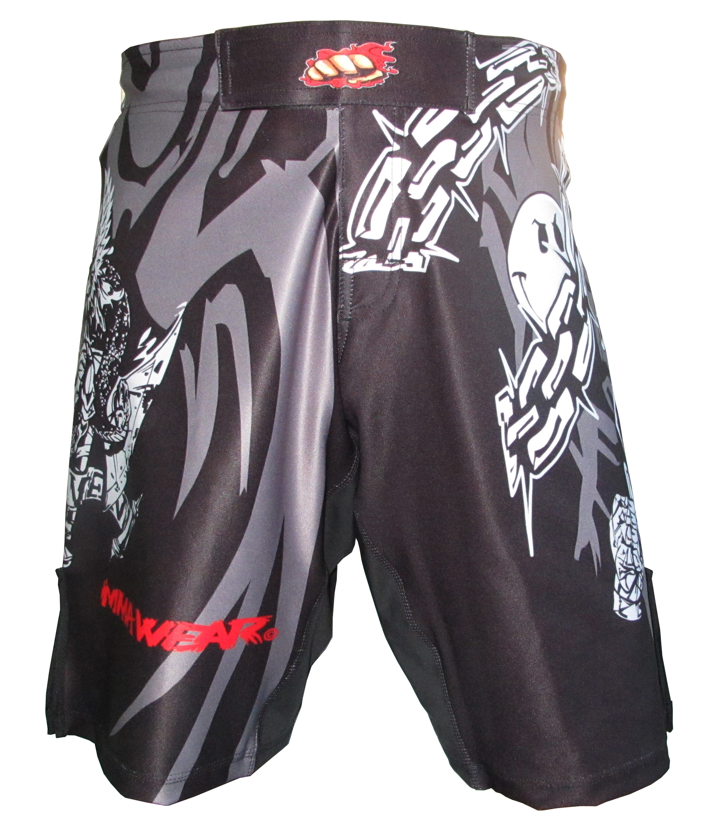 UFC MMA Fight Shorts Custom Logo Wholesale Manufacturer Training Kick Boxing MMA Shorts Custom Sublimation Printing MMA Shorts