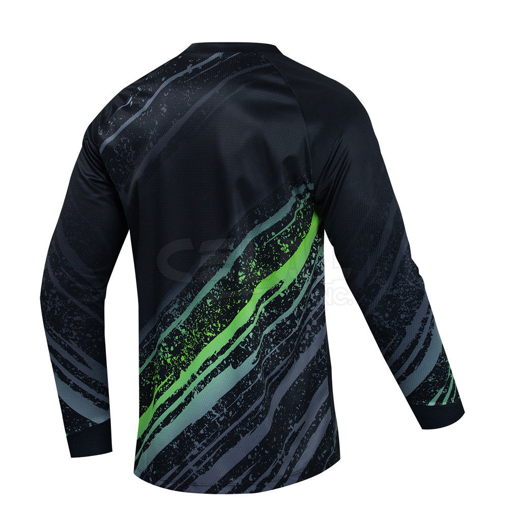 Low Moq Custom Sublimation Street Men Jersey Customized Blank Comfortable Rider Motocross Jersey