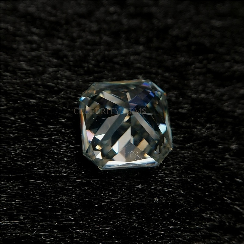 Wholesale Snow White  Radiant Cut Loose Moissanite