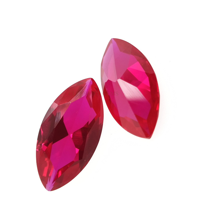 Ruby Stone Price per gram Loose synthetic jewelry stones