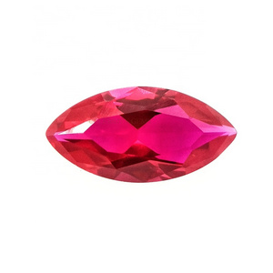 Ruby Stone Price per gram Loose synthetic jewelry stones