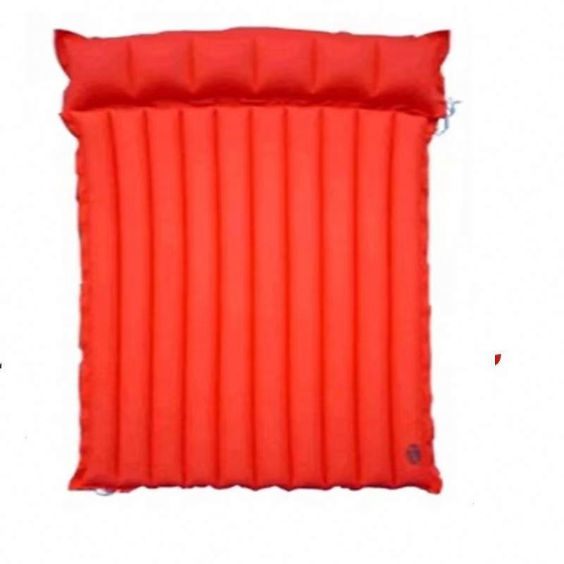 Outdoor Compact Inflatable Travel Camping Pad Bed Sponge Single Sleeping Pad Camping Air Cushion