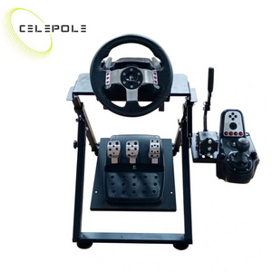 Racing Steering Wheel Stand for PC USB Handbrake Logitech G25/G27/G29/G920 AG904