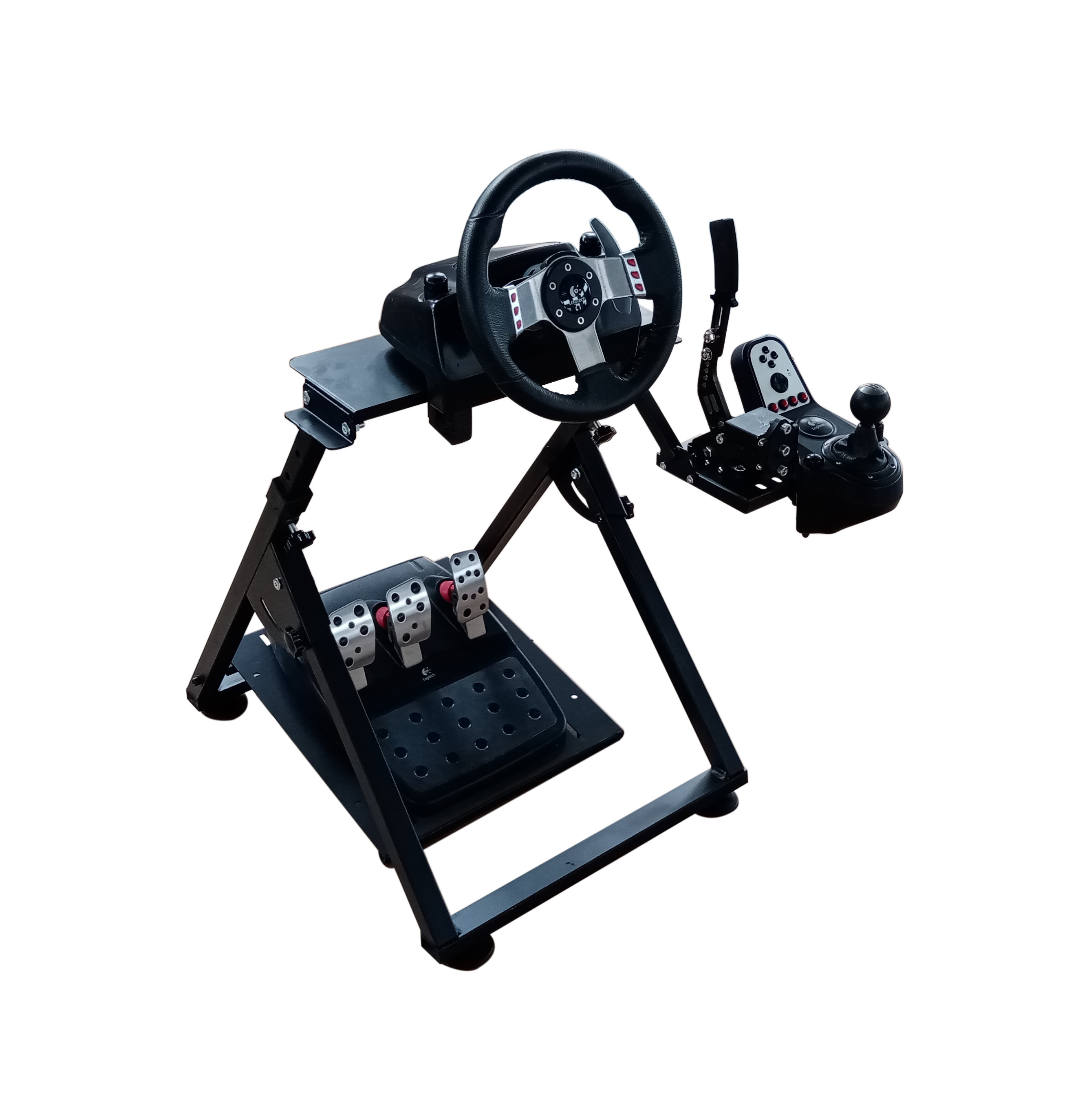 Racing Steering Wheel Stand for PC USB Handbrake Logitech G25/G27/G29/G920 AG904