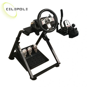 Racing Steering Wheel Stand for PC USB Handbrake Logitech G25/G27/G29/G920 AG902