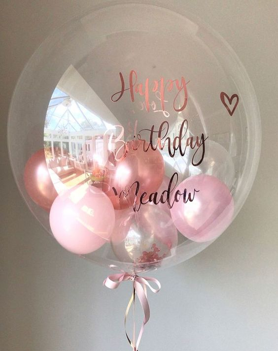 Bubble Transparent Balloons Birthday Bobo Balloons Crystal Bubble Clear Balloons for Birthday Party